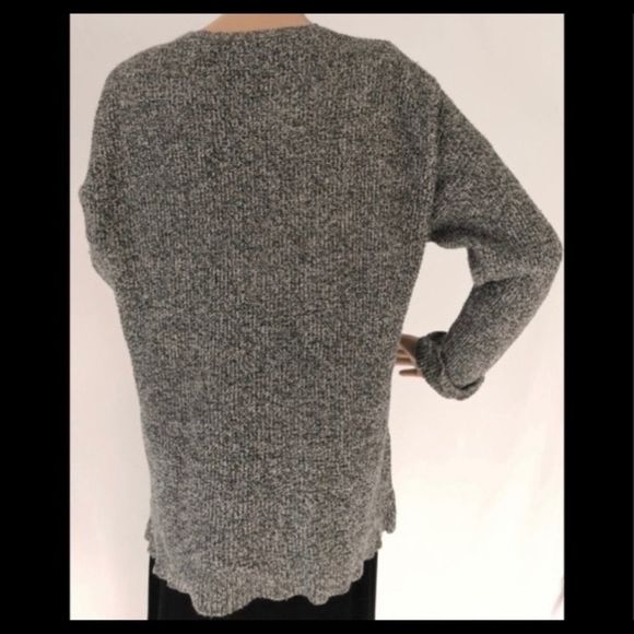 MADEWELL MABLED GRAY OCEANSIDE PULLOVER SWEATER M - Picture 5 of 7